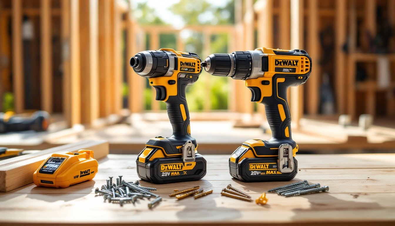 dewalt drill and impact